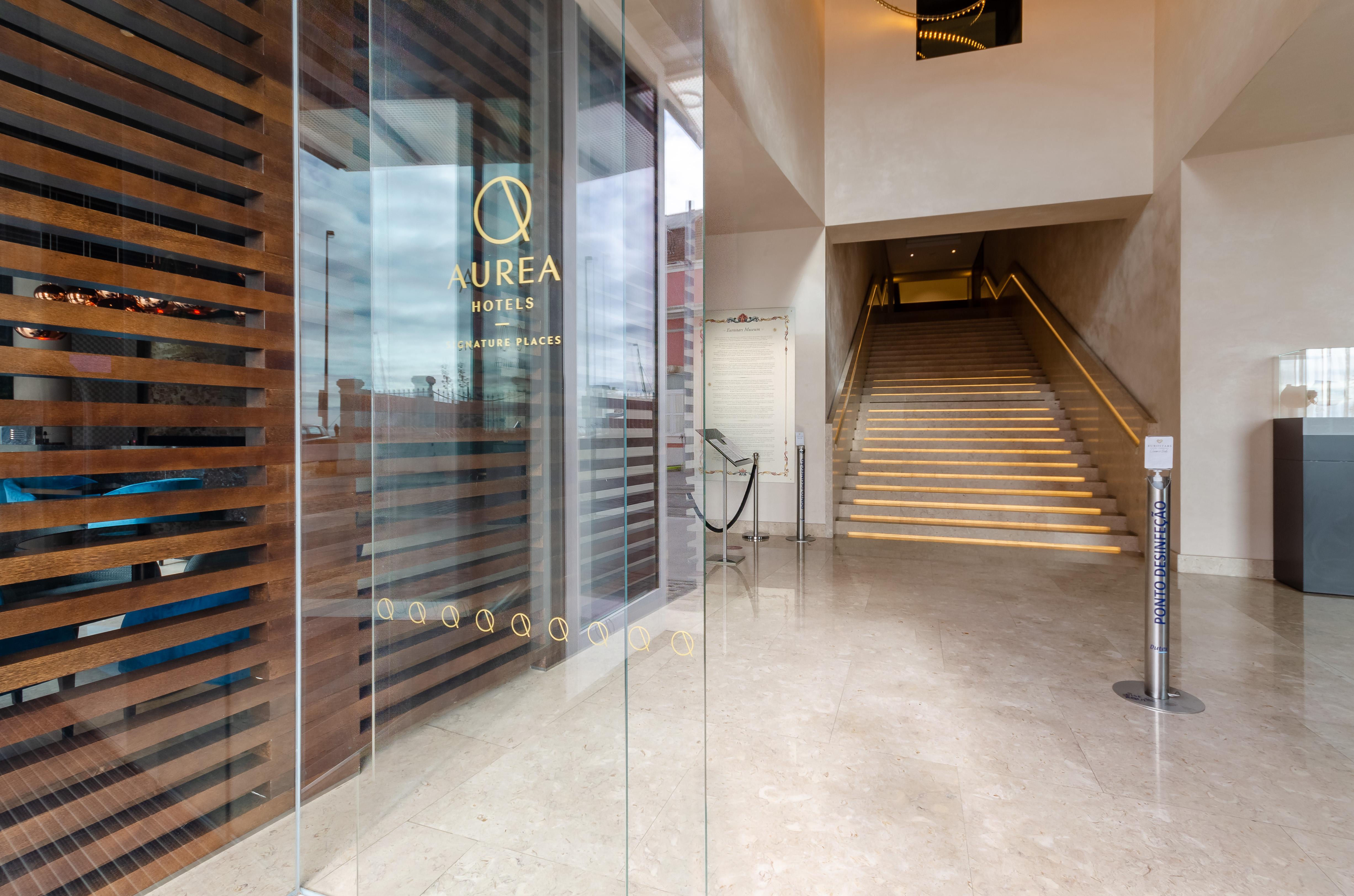 Aurea Museum By Eurostars Hotel Company Lisbon Exterior photo Entrance to Aurea Hotel